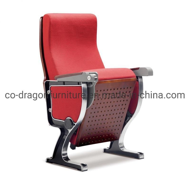 Hot Sale Banquet Furniture Fabric Folding Auditorium Chair with Arm