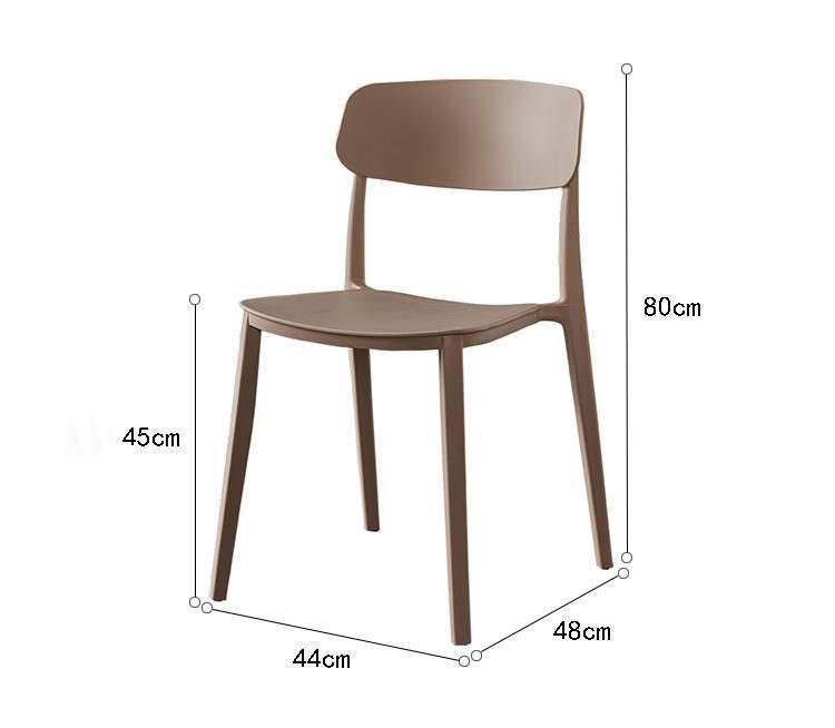 Colors Plastic Dining Room Chair, Dining Chair