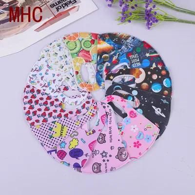 Cartoon Anti-Fog/Haze/Dust for Mouth Protective Washable Reusable Ice Silk Cotton Face Mask-Shield Cooling Fabric Mask