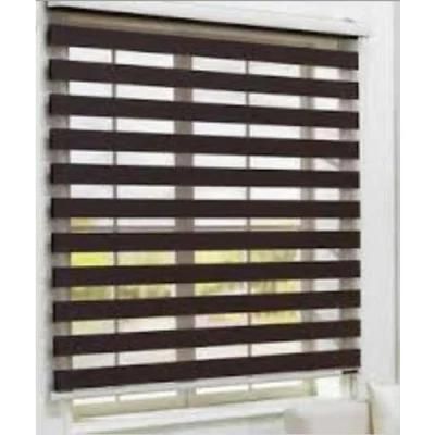 Home Decoration Manual / Motorized Zebra Fabric Blackout Shade Roller Blinds