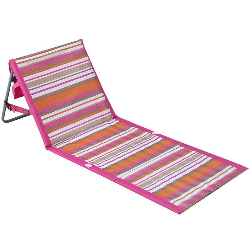 Metal Tube Nylon Fabric Picnic Camping Low Beach Foldable Chair