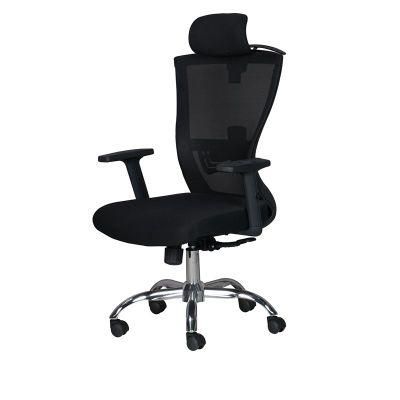 Space Seating Professional Mesh Office Chair with Headrest