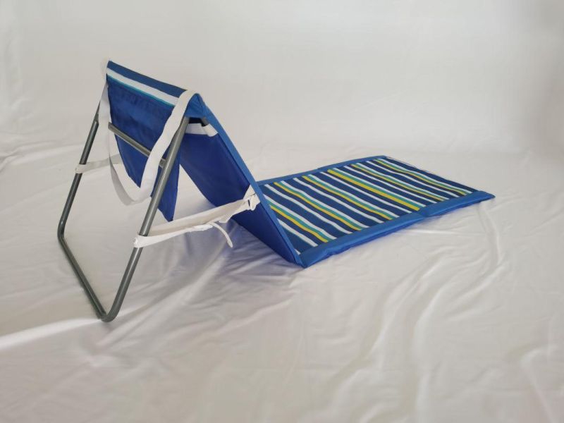 High Quality China Manufacturing Beach Chair Fabric and Metal Easy Carry