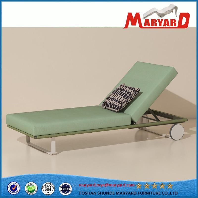 New Design Outdoor Bitta Rope Weaving Chaise Lounge