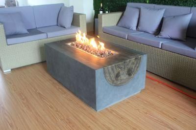Outdoor Garden SUS304 Gas Burner Nature Gas/Propane Fire Pit Coffee Table