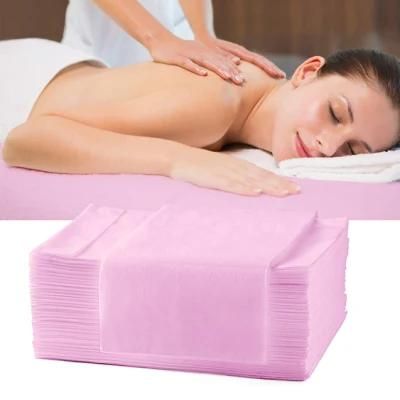 Wholesale Purchase Medical Consumable Non-Woven Fabric Disposable Massage Bed Sheet for Massage Table Facial Chair SPA Bed Sheet
