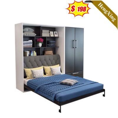Modern Big Capacity Children Bed King Size Queen Size for Adpartment Wooden Folding Wall Bed