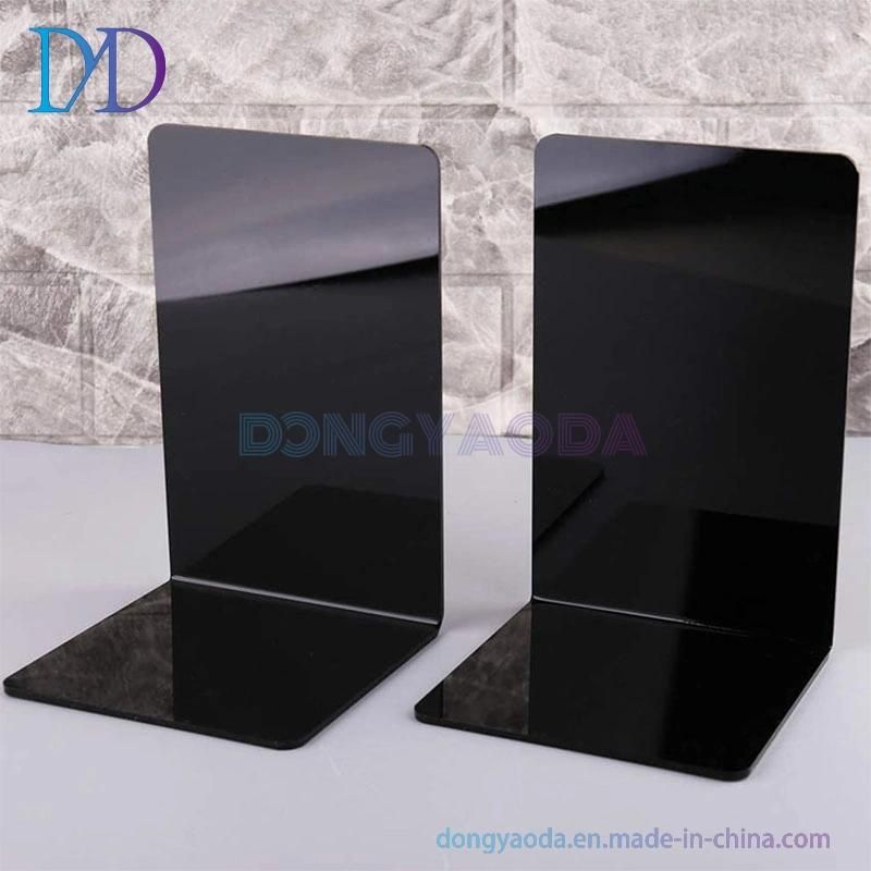 Acrylic Crystal Texture Block Board / Desktop Anti-Slip Bookshelf / Office Book Picture Book Partition