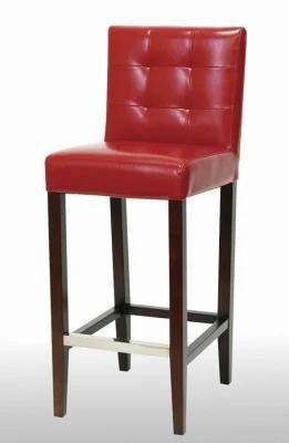 Classic Design Soft Wood Bar Stool Chair