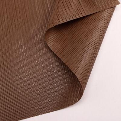 Brown Sunscreen Mesh Fabric for Window Curtain Roller Blind