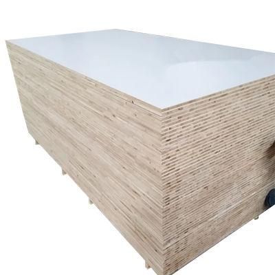 White Melamine MDF Laminated Block Board for Wood Furnitur