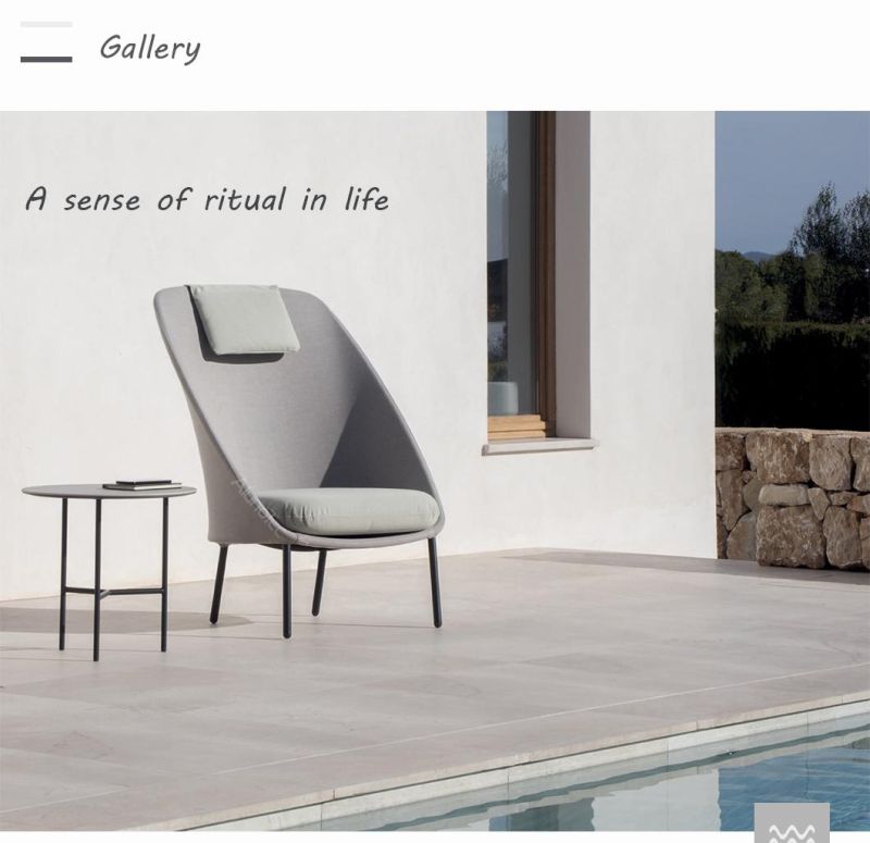 Fashionable Modern Appearance Outdoor Coffee Chair