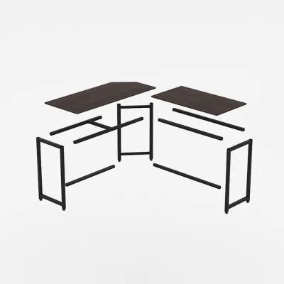 Modern Manager Desk Melamine Wood Guangdong Modern L Shape Office Desk