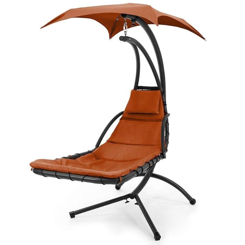 Hanging Swing Umbrella Beach Chair with Stand