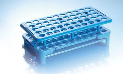 High-Quality Double-Deck Multi-Function Tube Rack for Medical Ware