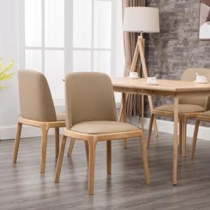 Hot Sale Restaurant Wood Frame Furniture Living Room Coffee Shop Solid Wood Dining Chair