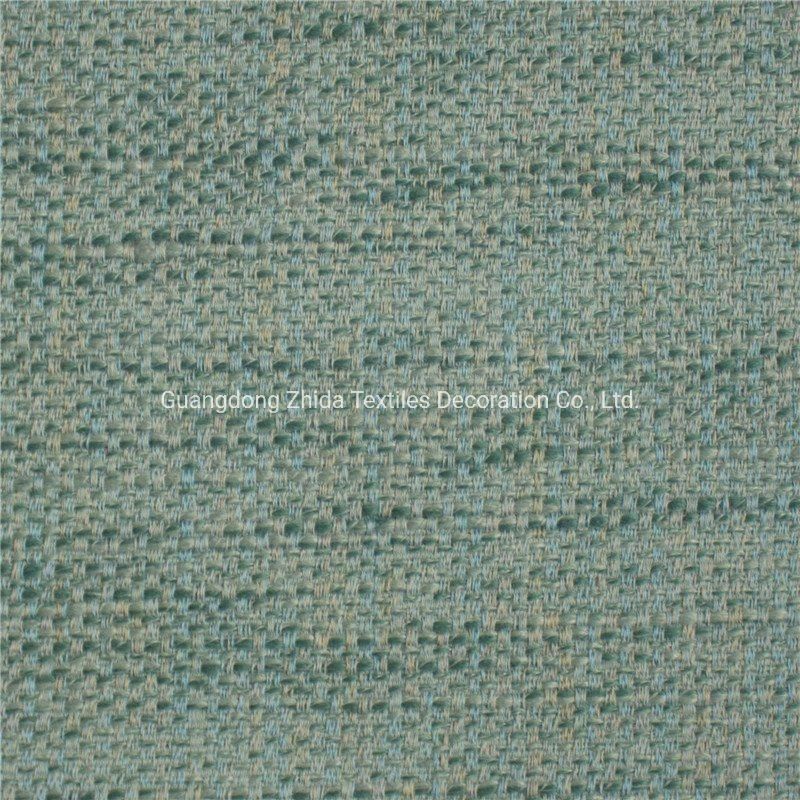 Two-Tone Polyester Texture Yard Dyed Upholstery Sofa Covering Fabric