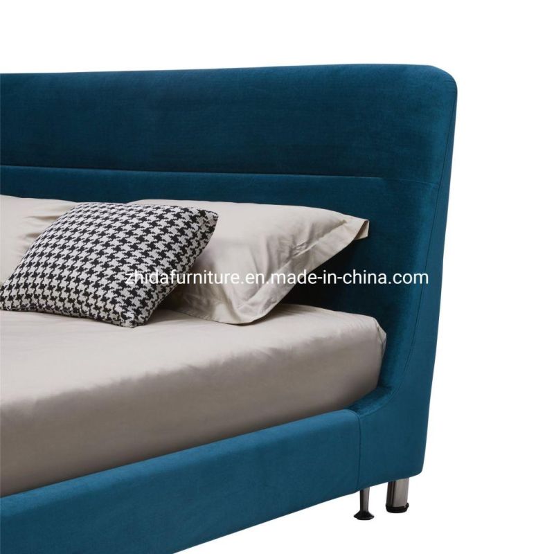 Home Furniture Bedroom Set Fabric Hotel Bed
