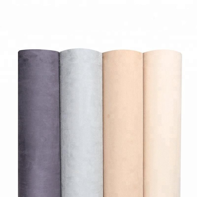 Silver Color Self-Adhesive Fabrics Big Pile for Car Seat