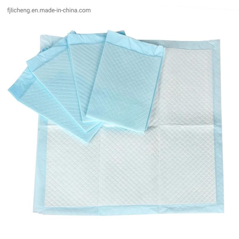 Waterproof Bed Pads for Elderly Disposable Underpads for Personal Care or Hospital Use FDA CE Approve Underpad Factory Manufacturer OEM Absorbent Free Samples