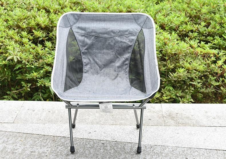 Portable Folding Chair Ultra Light Aluminum Alloy Folding Moon Chair Camping Beach Sketch Fishing Chair