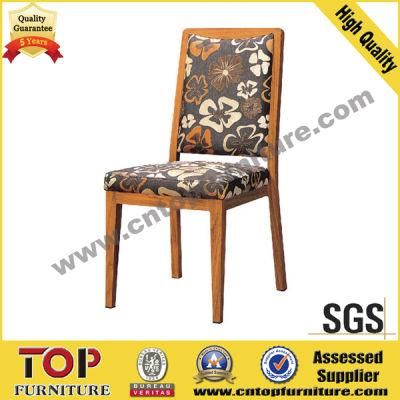 Wood Looking Aluminum Dining Chairs
