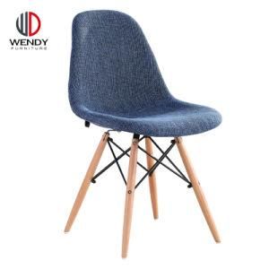 2021 Hot Sale Patchwork Dining Chair with Beech Wood Legs