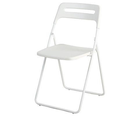 Hotel Wedding Banquet Conference Room Furniture Metal Frame Plastic Folding Chair for Church