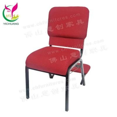 Yc-G41-01 Wholesale Metal Church Chair with Kneeler for Auditorium