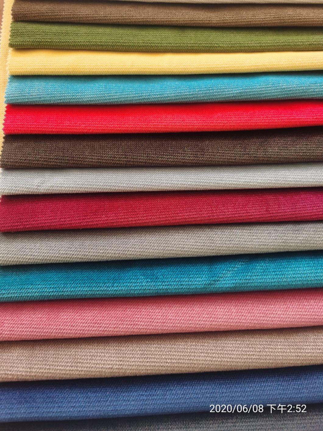 210GSM Velvet Bronzing with 150GSM Coffee Fleece Backing for Sofa Fabric