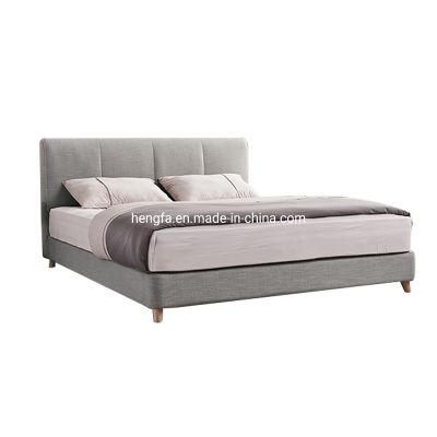 Wholesale Modern Hotel Bedroom Furniture Home Linen Fabric King Size Bed