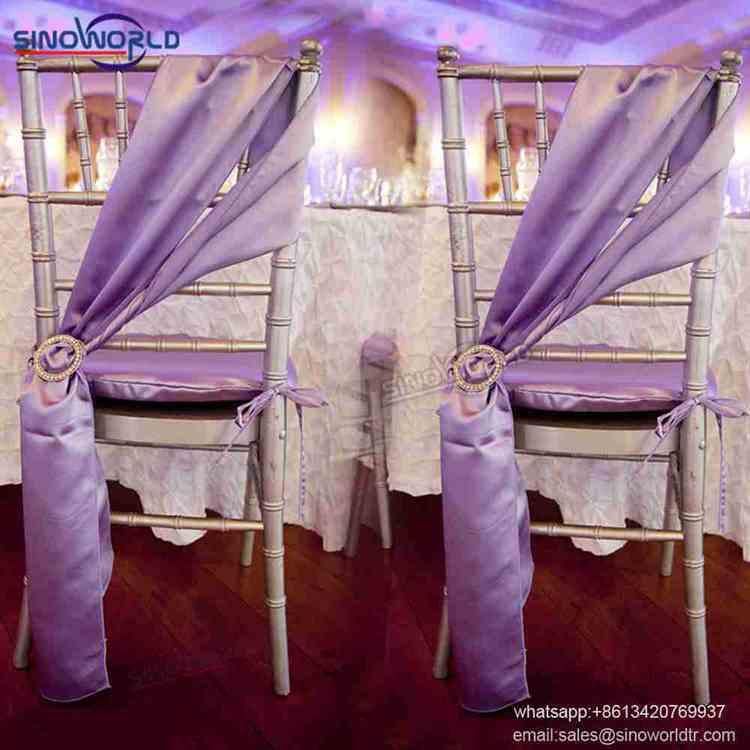 High Quality Banquet Wedding Hotel Decoration Fabric Chair Cover