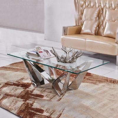 Living Room Furniture Glass Center Coffee Table