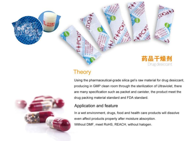 Silica Gel for Packaging Moisture Prevention Used