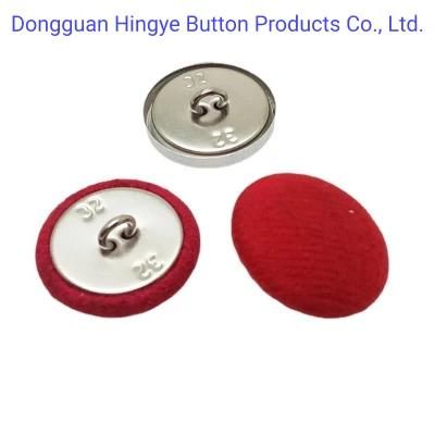 Fabric Covered Button Aluminum Fabric Cover Button Self Covered Button Shank for Furniture and Garment Clothes