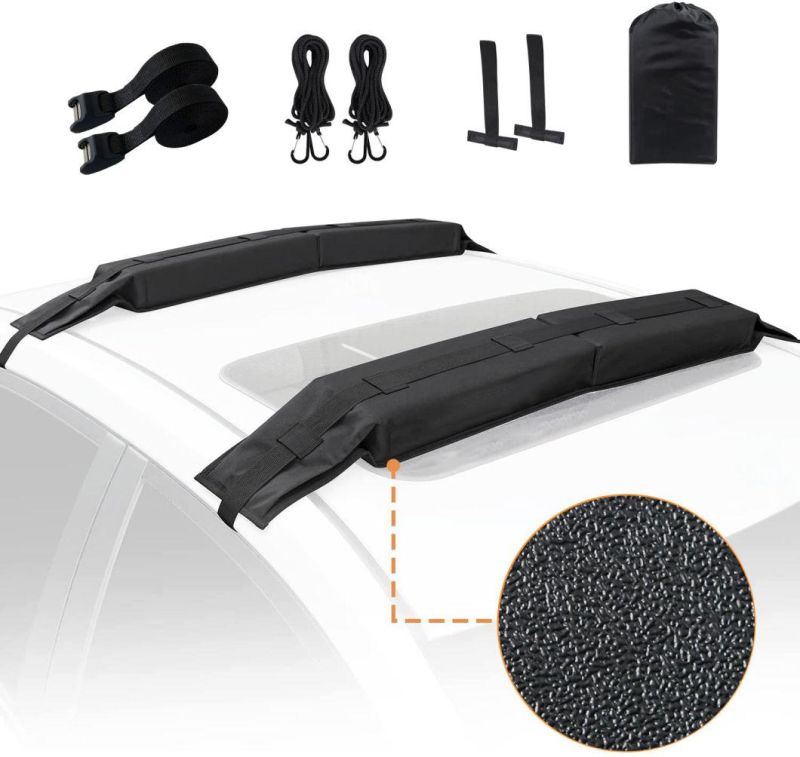 600d Surfboard Kayak Sup Rack Pad Universal Car Soft Roof Rack Pads