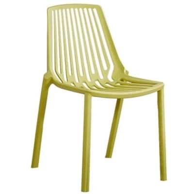 China Factory Nordic Style Modern Chairs Outdoor Banquet Stool White PP Plastic Chair Home Dining Furniture Restaurant Dining Chair