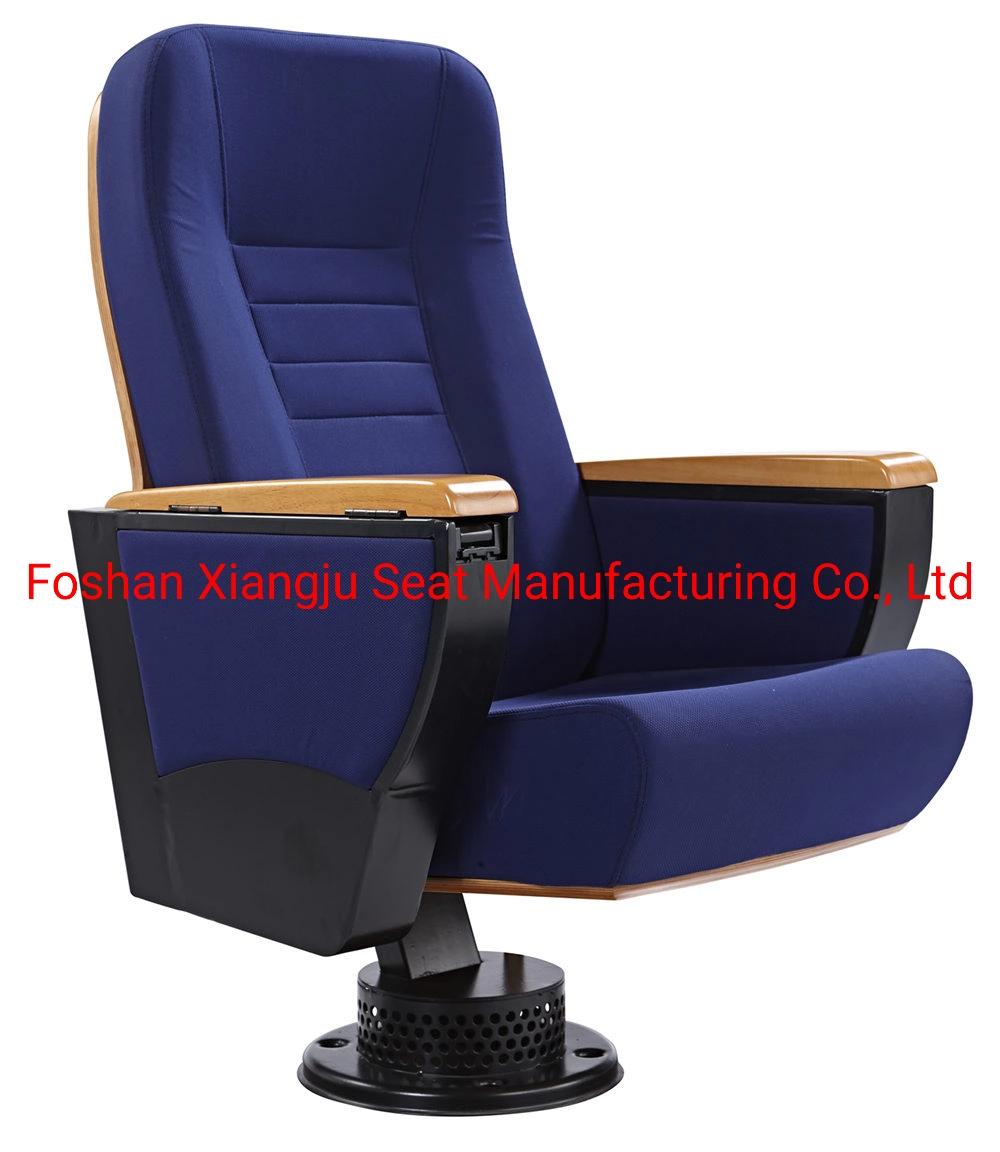 Simple Design Metal Base Theater Cinema Seat Auditorium Chairs with Writing Pad