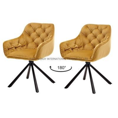 Factory Directly Wholesale Nordic Velvet Modern Luxury Design Furniture Dining Chair