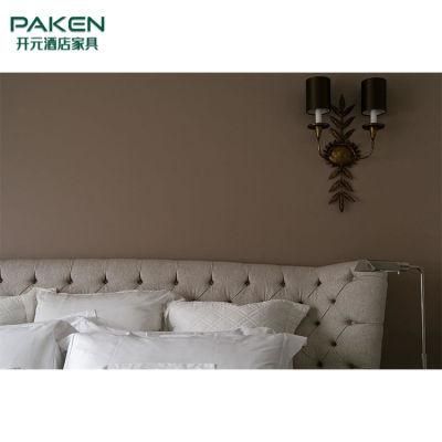 Hot Sale Fabric Bed &amp; Customize Wall panel for Luxury Apartment Bedroom