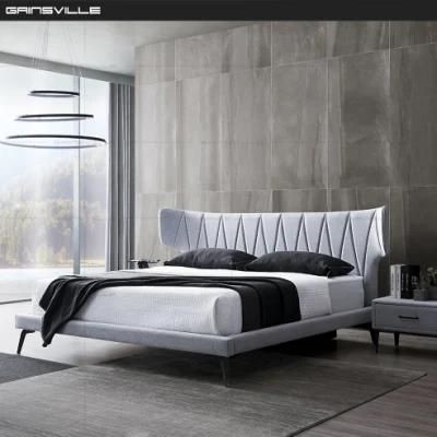 Latest Hot Sale Bed Fabric Bed King Bed Double Bed Bedroom Furniture in Italy Style Fashionable Design
