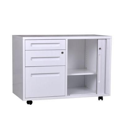 Wholesale Modern Applicable Mobile Storage Cabinet Metal Cabinet with Shelf Wheels Office Cabinets