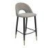 Wholesale High Quality Durable Counter Industrial Velvet Fabric Cafe Kitchen High Bar Stools Chair