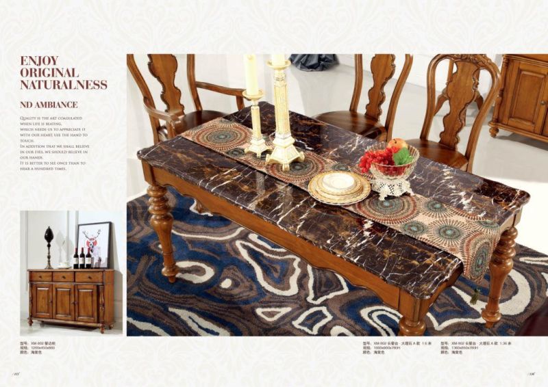 American Personal Wooden Luxury Home Dining Room Furniture