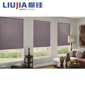 Factory Wholesale Polyester Fabric Cordless Honeycomb Blinds