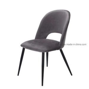 Modern Hot Sale Velvet Fabric Comfortable Dining Room Furniture Dining Chair