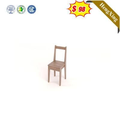 Simple Design Wooden Furniture Dining Chairs Wood Restaurant Chair with Backrest Dining Table Set