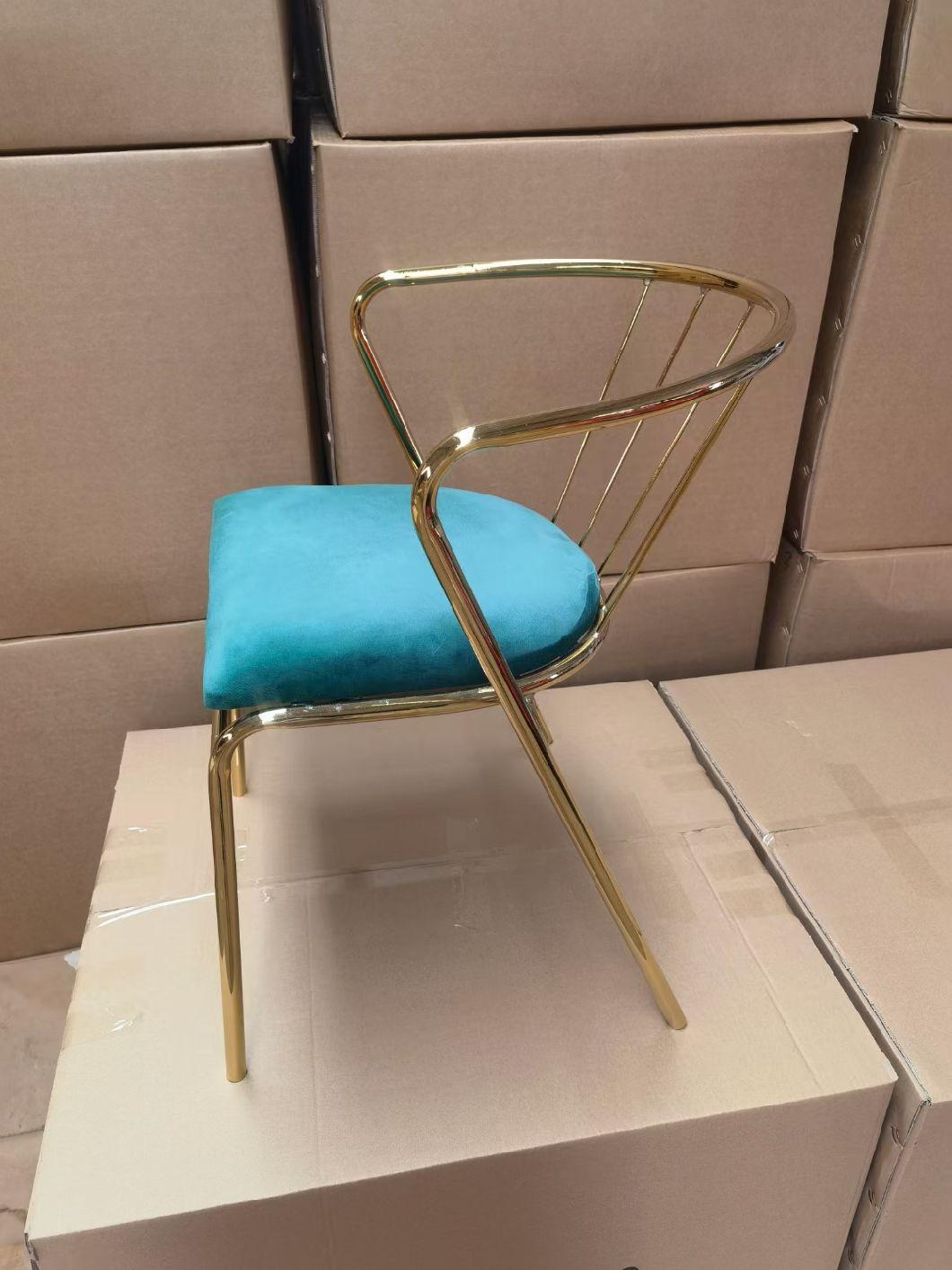 Professional Modern Velvet Dining Chairs