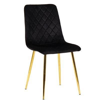 Wholesale Luxury Nordic Cheap Indoor Home Furniture Restaurant Leather Velvet Modern Dining Chair