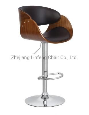 Best Seller Bar Furniture Metal Bar Stools Upholstered Velvet High Bar Chair